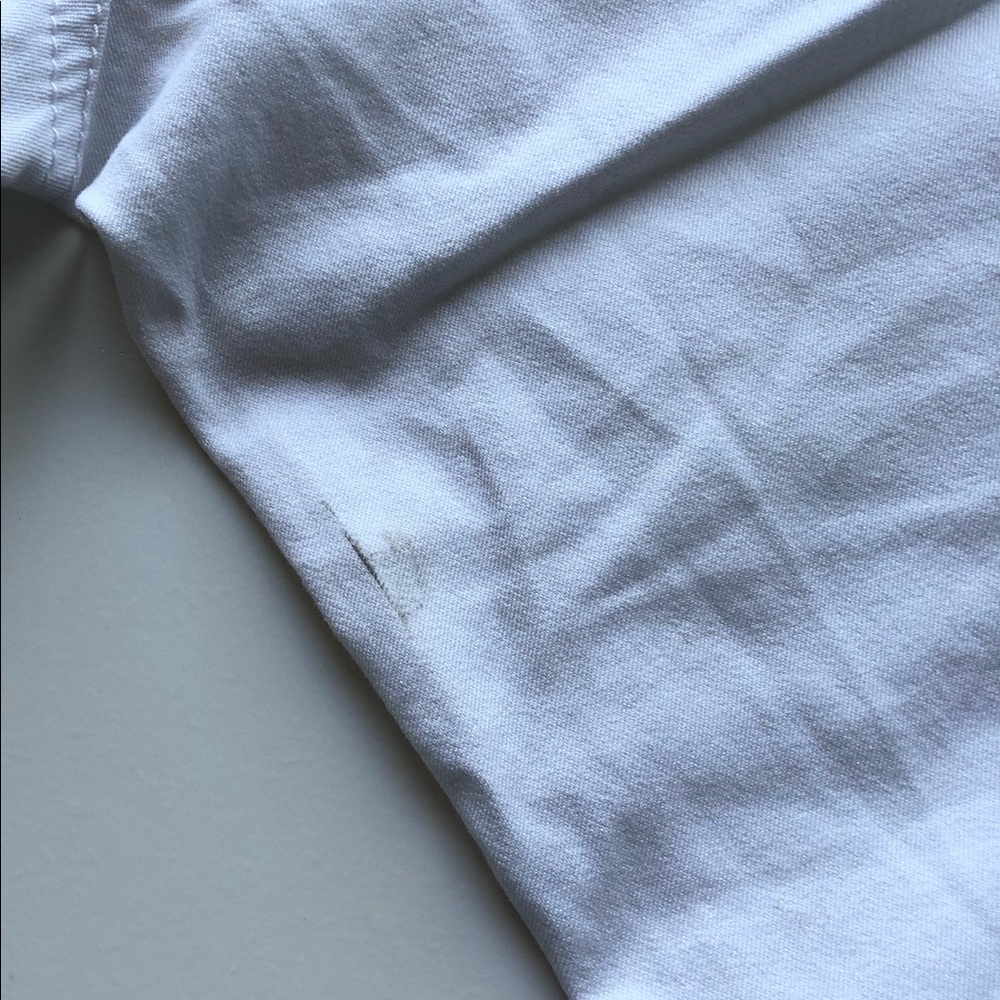 BB Dakota mid-rise white skinny w/ black stripe - Picture 9 of 12